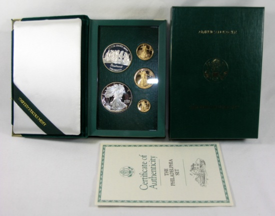 1993 Philadelphia Set (2 SILVER-3 GOLD)