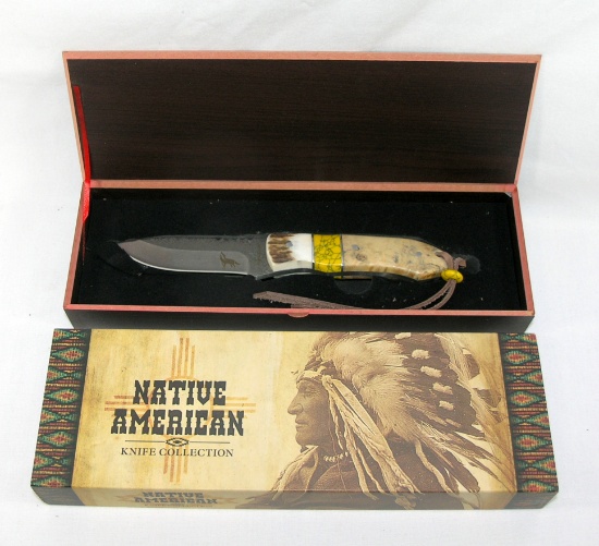 Native American  4” Blade  Boxed
