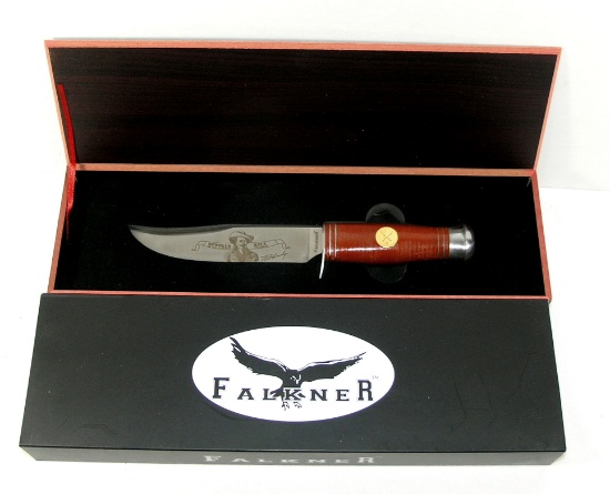 Falkner - Wild West Bowie Knives “Buffalo Bill”   5” Blade  Boxed