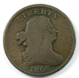 1808 U.S. Draped Bust Half Cent
