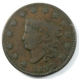1822U.S. Liberty Head Large Cent