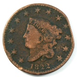 1822 U.S. Liberty Head Large Cent