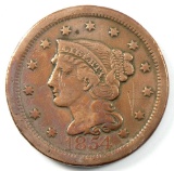 1854 U.S. Liberty Head Large Cent