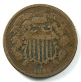 1864 U.S. Two-Cent (Small Motto)