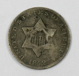 1852 U.S. Three-Cent Silver