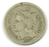 1867 Three-Cent Nickel