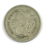 1869 Three-Cent Nickel