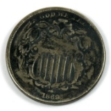 1969 Shield Nickel