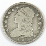 1833 Capped Bust Twenty-Five Cent