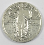 1927 Standing Libery Quarter Dollar