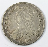 1823 Capped Bust Fifty-Cent. Patched 3