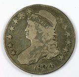 1824 Capped Bust Fifty-Cent