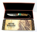 Native American  4” Blade  Boxed