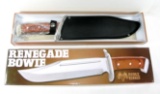 Ridge Runner “Renegade Bowie” 9-¾” Blade with Nylon Sheath, 15 ½” overall l