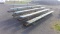 13' Long Wood Plank Bleachers