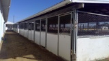 20'x 60' 12 Stall (10'x10' Fry Bros Portable Stalls) W/Roof Structure, (Outside Entry)