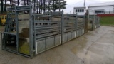 6 Bucking Chutes With Center Gate & 1/4 Turn Boxes