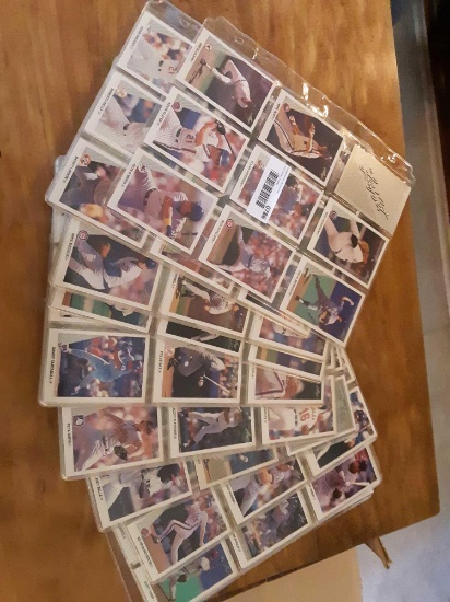 1990 leaf cards in sheets 260 cards