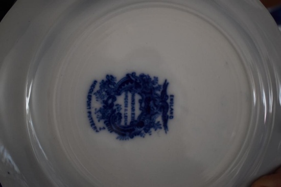Burgess & Leigh Flo Blue Plates (15) 8 1/2"