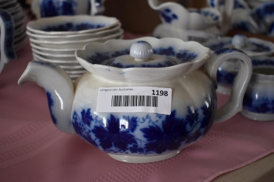 Gefle VR Percy Flo Blue Tea Pot w/Lid