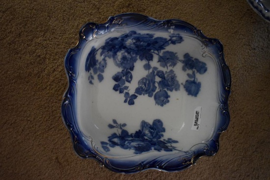 Blue & White Water Plate