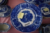 Burgess & Leigh Flo Blue Dinner Plates (15) 9 3/4