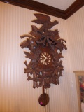 Maker: Black Forrest? - Model: Cuckoo Clock - Case: Carved Wood - Movement: Weight Driven - 26.5