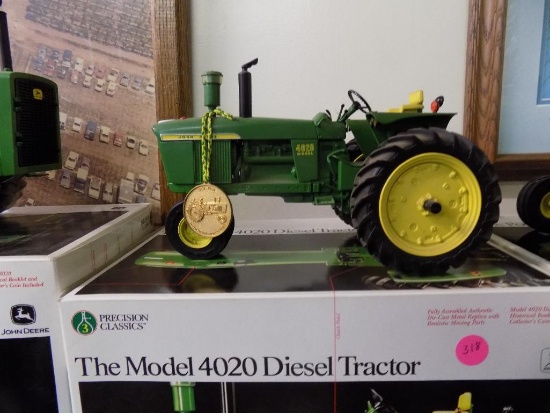 JD 4020 diesel, Precision Series,1/16 scale with box