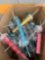 Slushy containers w/straw