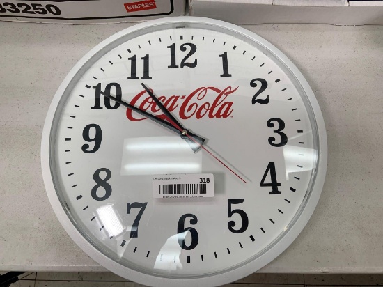 Coca-Cola clock