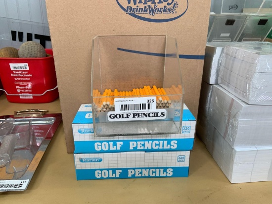 Golf pencil lot