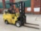 6000 lb Clark Propane Forklift. 3 Stage Mast. Model C500-S80
