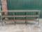 Metal Table W/ Shelves