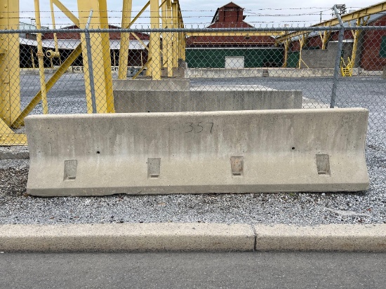 4 - 12' Concrete Barriers