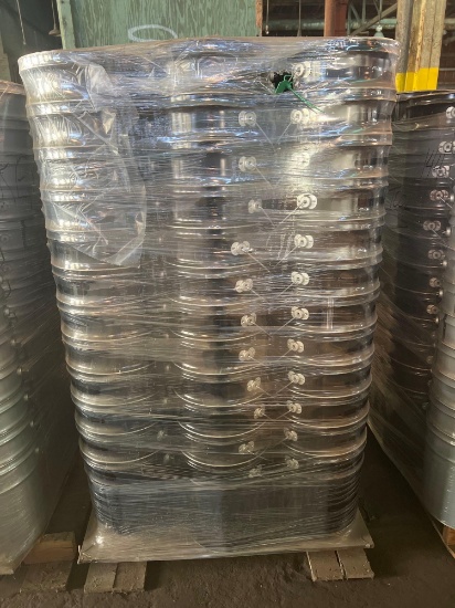 Metal Buckets W/Lids