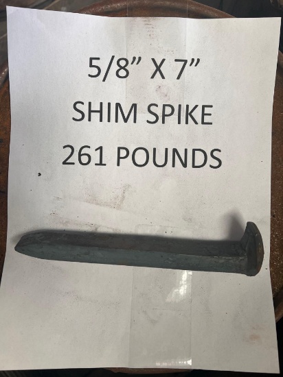 5/8" X 7" Shim Spikes