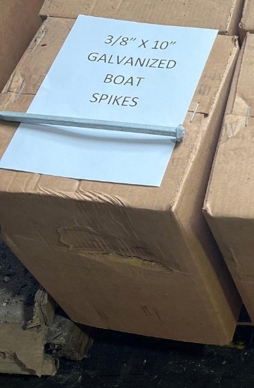 3/8" X 10" Boat Spikes, Galvanized