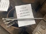 Misc Lot of Galvanized Boat Spikes