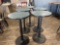 5 High Pedestal Tables