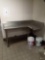 72-in left side corner dishwasher stainless steel table