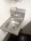 hand wash sink with faucet