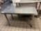 Stainless Steel Table, 23.5