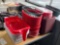 Lot of trays & baskets