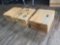 3 wood boxes
