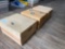 3 wood boxes