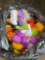 bag of plush toys