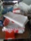 table lot of wax paper