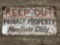 Rustic Wooden Sign