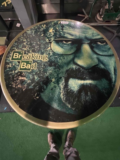 36" Breaking Bad, (41" High) Pedestal Table