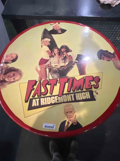 36" Fast Times at Ridgemont High (41"High) Pedestal Table